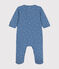 Baby-Strampler aus Baumwolle blau BEACH/ MARSHMALLOW