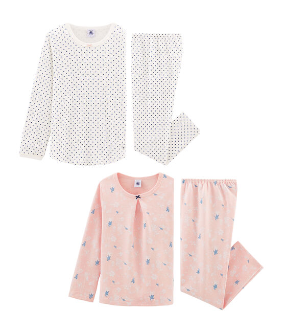 2er-Set Pyjamas für Mädchen variante 1