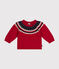 Baby-Strickpullover mit Wollanteil rot STOP/ MULTICO