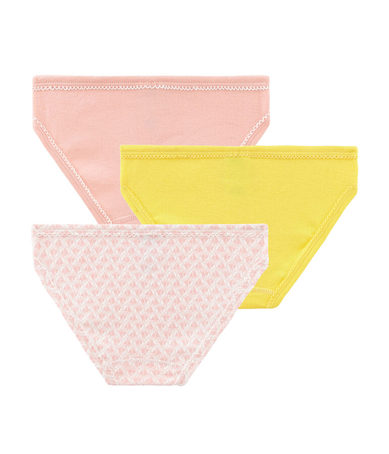 Trio Unterhosen f&uuml;r kleine M&auml;dchen vielfarbig