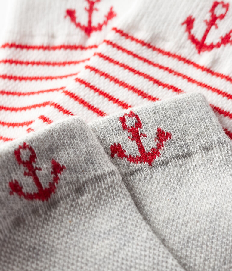 2er-Set Babysocken f&uuml;r Jungen vielfarbig