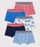 5er-Set Boxershorts aus Baumwolle für Jungen variante 1