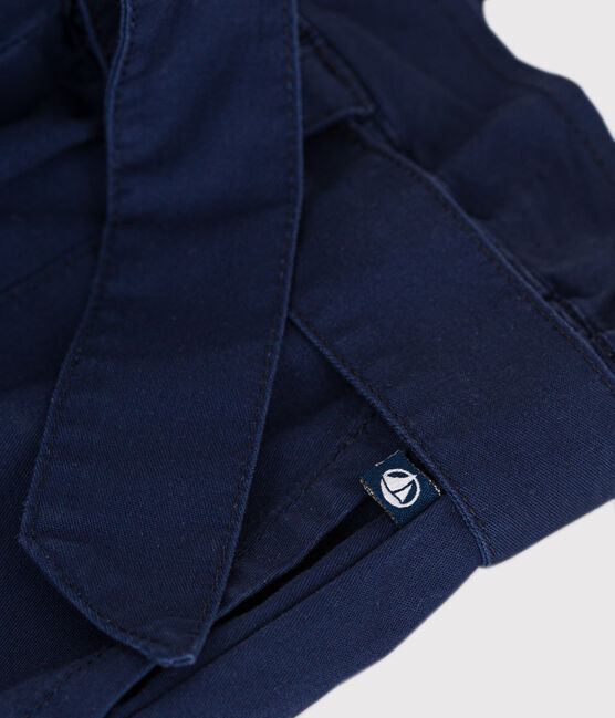 Kinder-Shorts aus Baumwolle für Mädchen blau MEDIEVAL