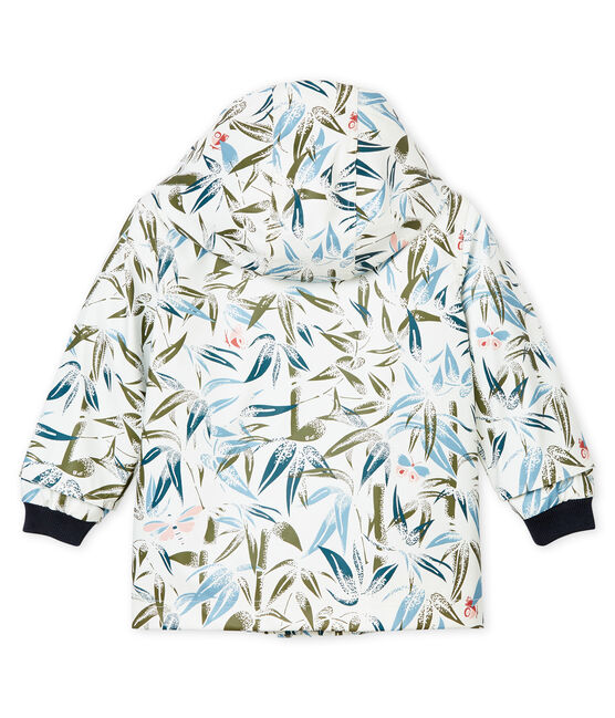 Unisex babys Regenjacke weiss MARSHMALLOW/weiss MULTICO