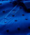 Langärmliger Baby-Body mit Polokragen für Jungen blau LIMOGES/blau SMOKING