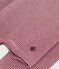 Langärmeliges Damen-T-Shirt L’Iconique aus Baumwolle rot AMARANTE/ MARSHMALLOW