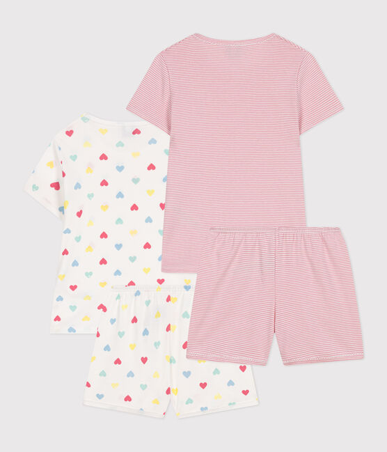 2er-Set Kinder-Kurzpyjamas aus Baumwolle variante 1