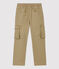 Kinder-Hose aus Gabardine in Regular Fit-Passform für Jungen beige JERRYCAN