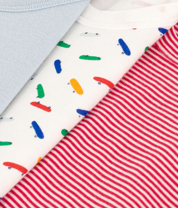 3er-Set Kinder-Tanktops aus Baumwolle vielfarbig