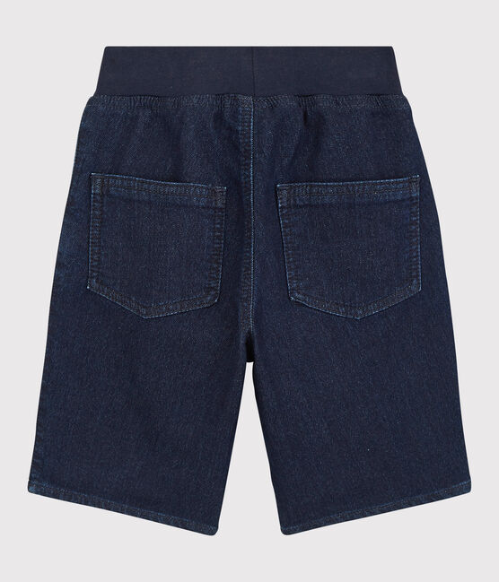 Bermudas aus Denim für Jungen blau DENIM BLEU FONCE