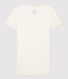Damen-T-Shirt, leichter Rippstrick