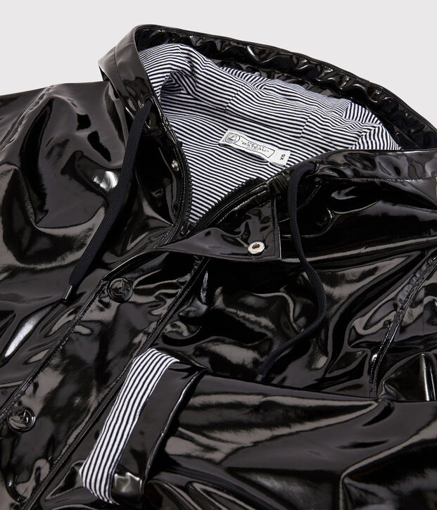 Damen Lackjacke schwarz