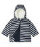 Gestreifte Jacke für Baby Jungen blau SMOKING/weiss MARSHMALLOW