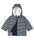 Gestreifte Jacke für Baby Jungen