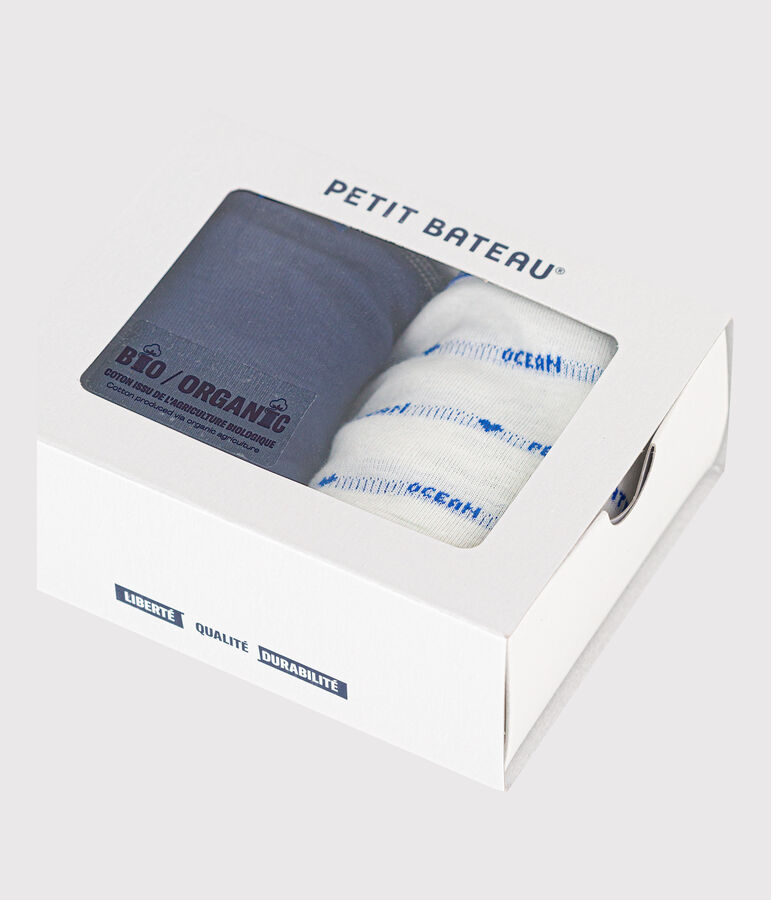 2er-Set Taillenslips aus Baumwolle f&uuml;r Damen vielfarbig