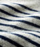Baby-Kaschmirpullover für Jungen grau BELUGA/blau SMOKING