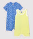 2er-Set Baby-Overall aus Baumwolle