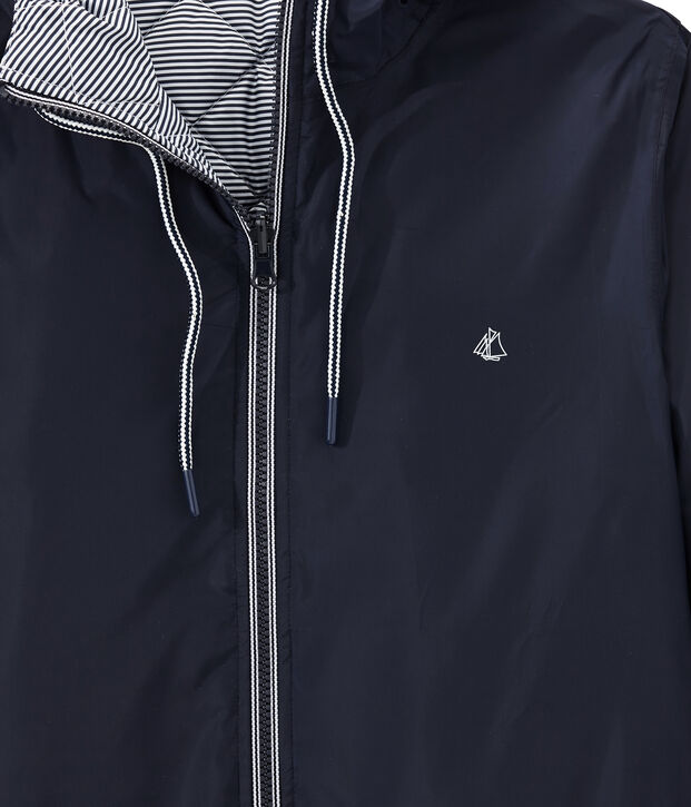 Warme Windjacke unisex blau