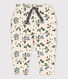 Babyhose aus Molton mit Print