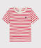 Kurzärmeliges Baby-T-Shirt aus gestreifter Baumwolle MONTELIMAR/ PEPS
