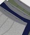 Set aus einfarbigen Kinder-Boxershorts aus Baumwolle vielfarbig