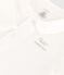 Strampler aus Doppeljersey weiss MARSHMALLOW