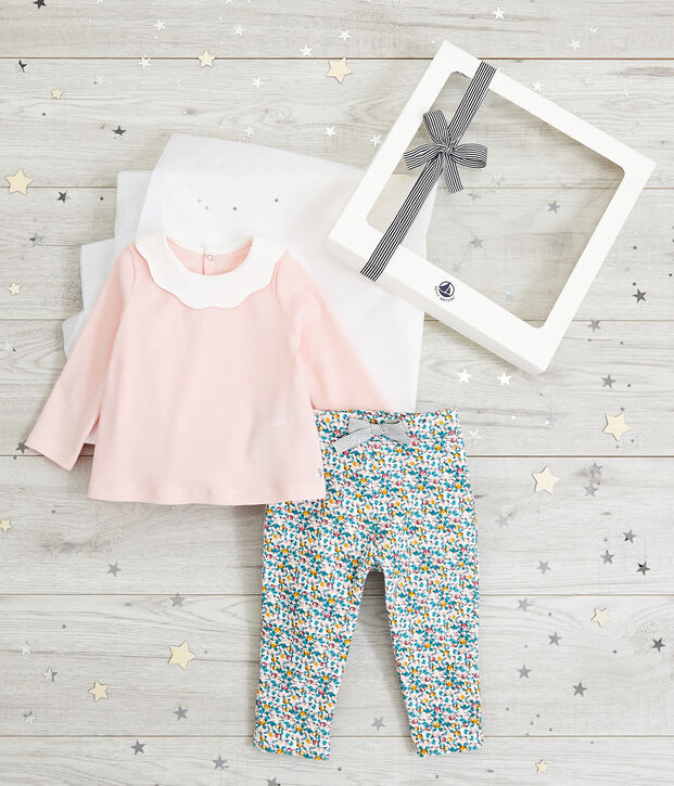 Baby-Geschenkset f&uuml;r M&auml;dchen vielfarbig