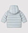 Gesteppter Baby-Anorak für Jungen grau GRIS CLAIR