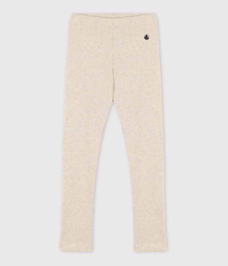 Kinder-Leggings aus Baumwolle f&uuml;r M&auml;dchen beige