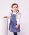 Lang&auml;rmelige Baby-Bluse aus Baumwolle mit Blumenmuster naturfarben/vielfarbig