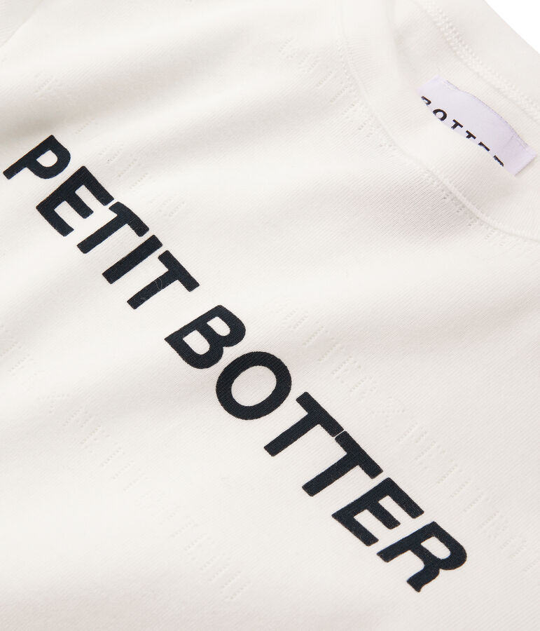 Kurz&auml;rmliges T-Shirt weiss MARSHMALLOW