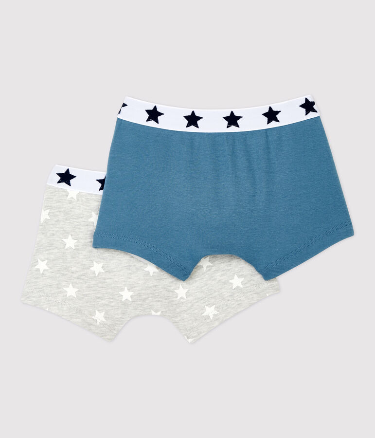 2er-Set Boxershorts aus Baumwolle mit Sternmotiv f&uuml;r Jungen vielfarbig