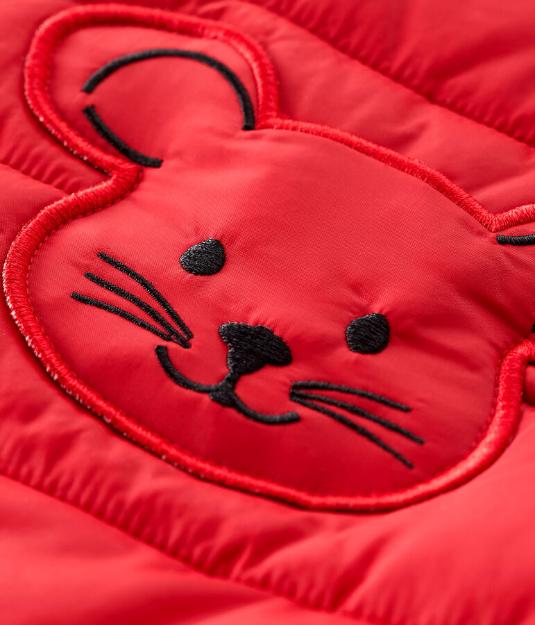 Baby-Schneeanzug Unisex rot