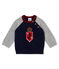 Baby Jungen Strickpullover blau SMOKING/grau SUBWAY