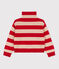 Gestreifter Kinderpullover aus Wolle und Baumwolle für Jungen TRENCH/ STOP