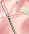 Kinder-Kapuzensweatshirt aus Molton für Mädchen rosa MINOIS