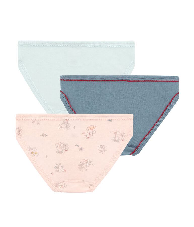Trio Unterhosen f&uuml;r kleine M&auml;dchen vielfarbig