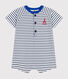 Baby Kurz-Overall aus feinem Jersey