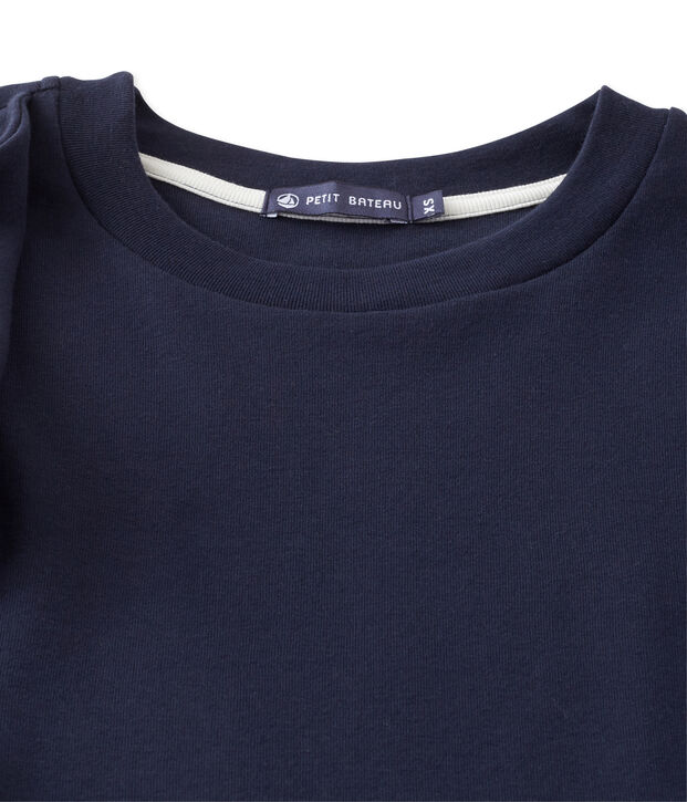 Top femme sans manches &agrave; volant blau