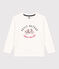 Lang&auml;rmeliges Kinder-T-Shirt aus Baumwolle f&uuml;r Jungen weiss