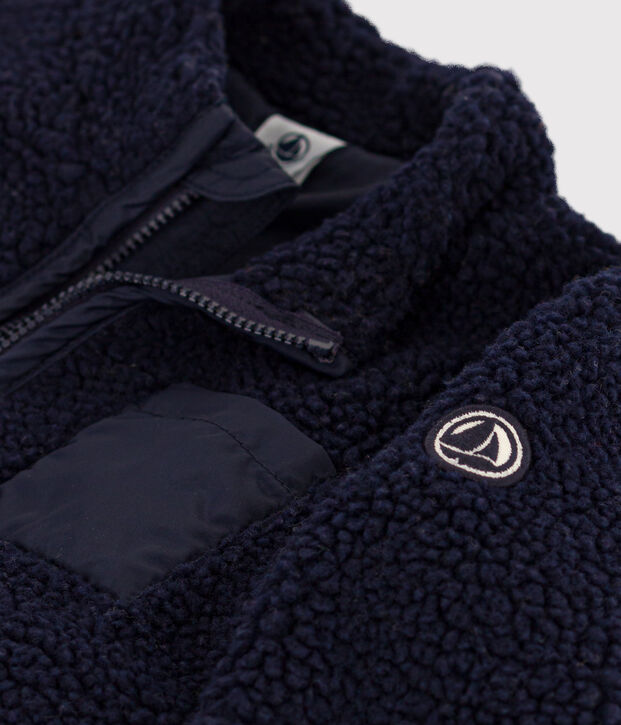 Baby-Jacke aus Sherpa SMOKING