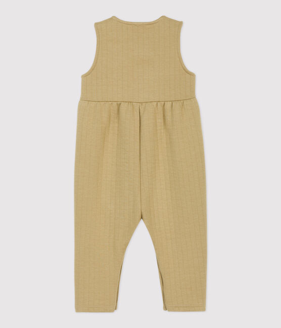 Langer gesteppter Baby-Overall. beige JERRYCAN