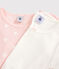 2er-Set langärmelige T-Shirts aus Baumwolle mit Sternen-Motiv für Mädchen variante 1