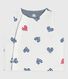 Wendbare Baby-Weste aus bedruckter Baumwolle