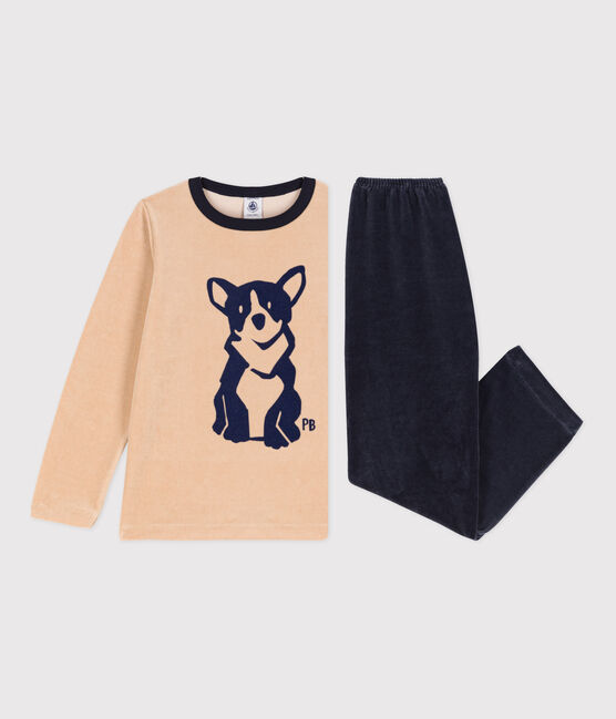 Kinderpyjama aus Nicki für Jungen TRENCH/ MULTICO