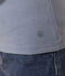 T-Shirt L’ICONIQUE aus Baumwolle mit rundem Ausschnitt für Damen blau AZUL