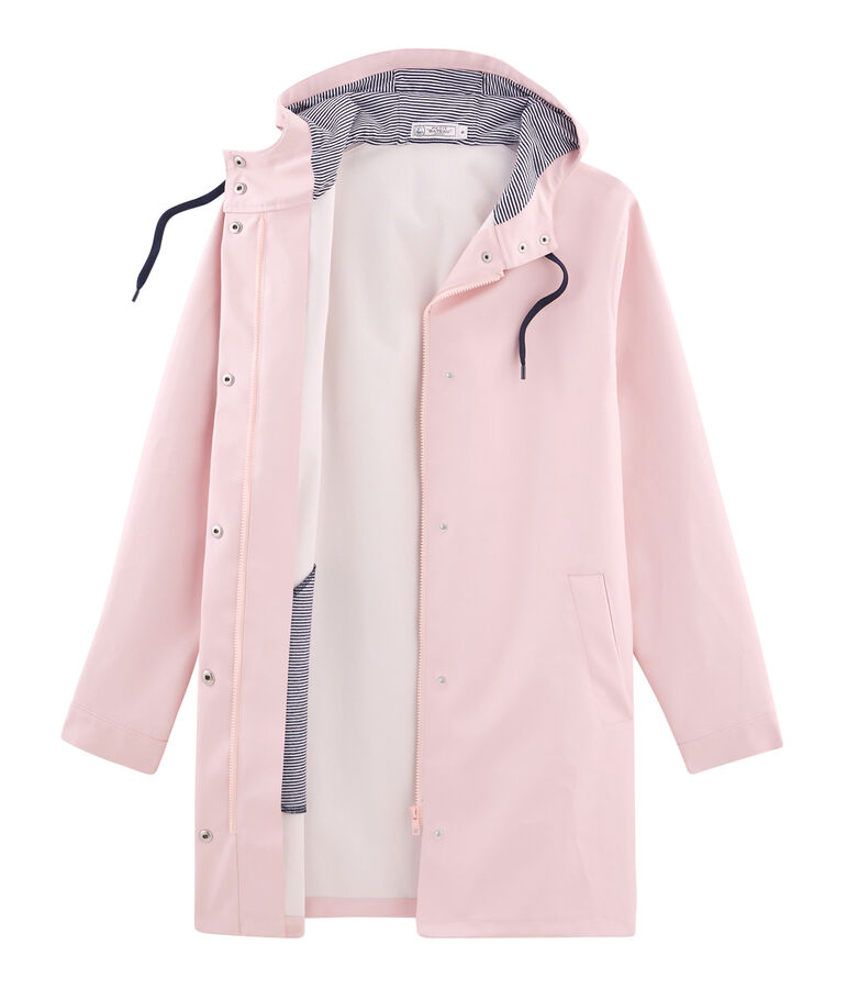 Langer parka damen rosa