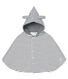 Emblematisches Baby-Cape aus wattiertem Rippstrick