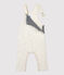 Gesteppte Baby-Latzhose. beige MONTELIMAR CHINE