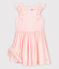 Festliches Kinderkleid aus Popeline für Mädchen rosa FLEUR